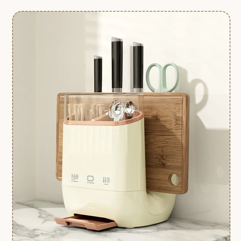 Kitchen Knife Holder, Storage Rack, Household Vegetable Board Storage Rack, Countertop Drain, Chopstick Holder, Cutting Board