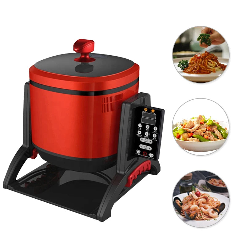 Kitchen equipment, automatic cooking machine, intelligent drum type