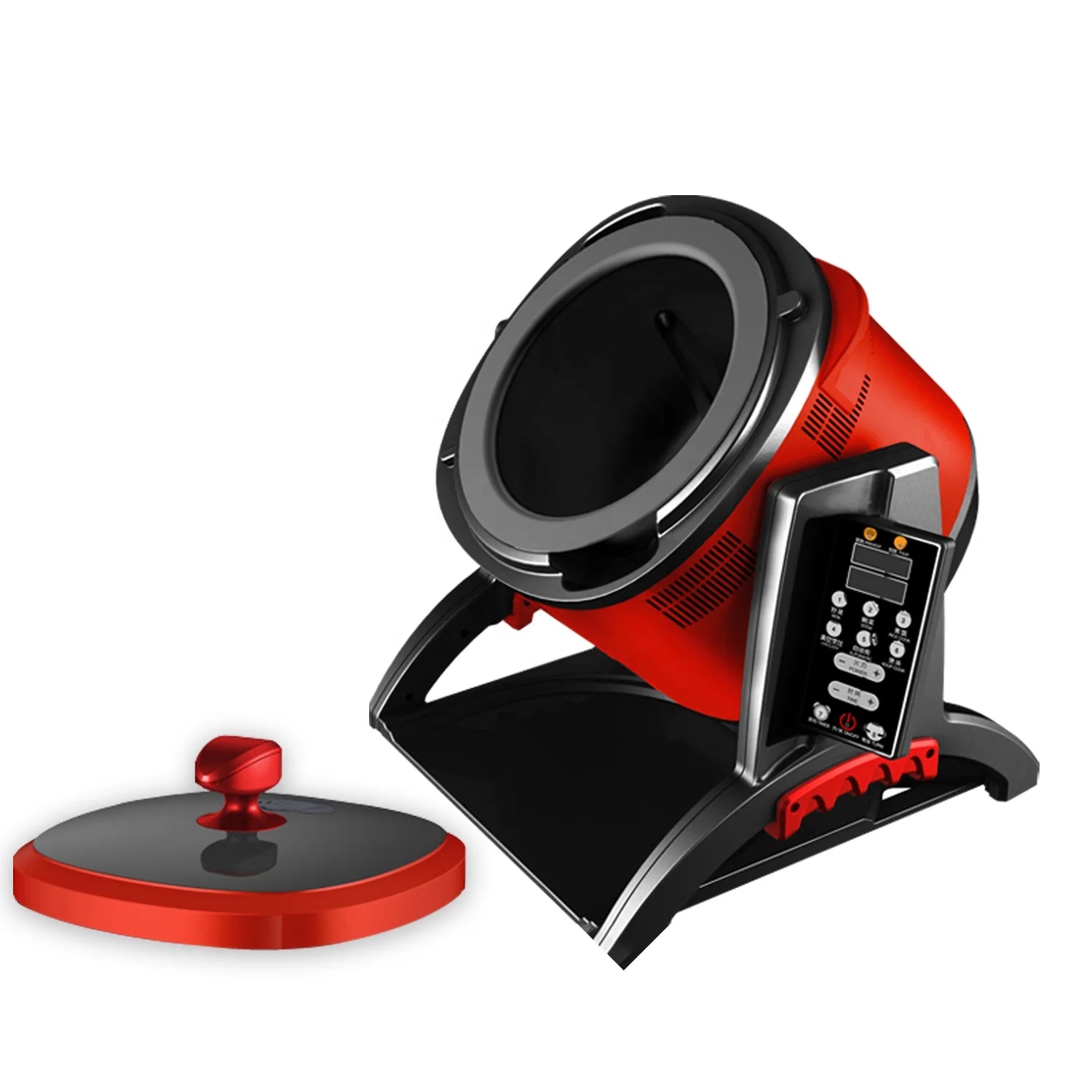 Kitchen equipment, automatic cooking machine, intelligent drum type