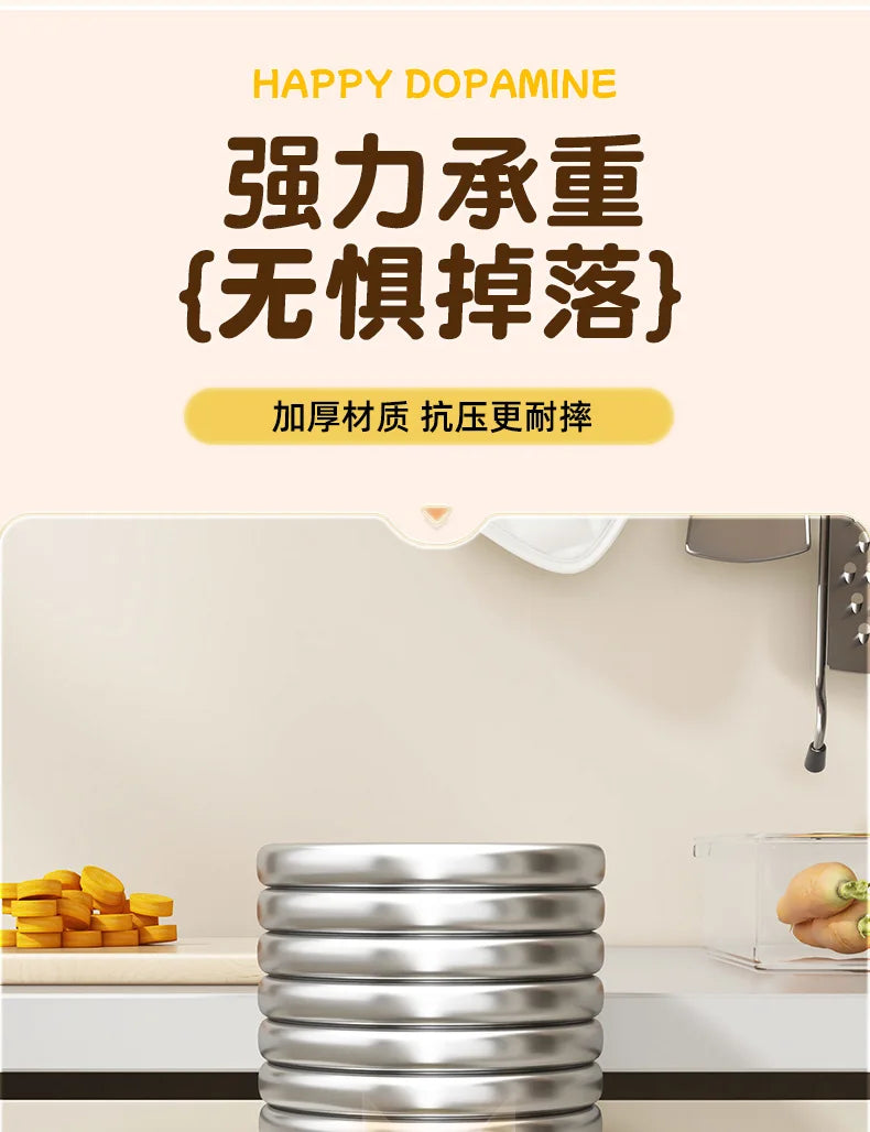 Kitchen garbage bin, household with lid, wall mounted garbage bin, no bending, large capacity, bathroom, hanging garbage bin