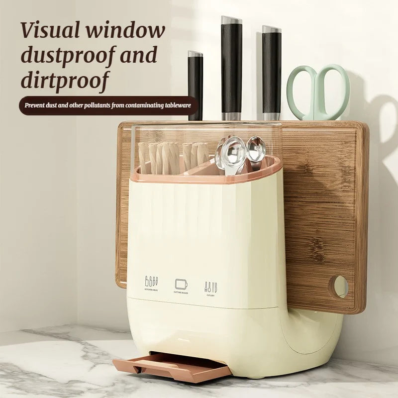 Kitchen Knife Holder, Storage Rack, Household Vegetable Board Storage Rack, Countertop Drain, Chopstick Holder, Cutting Board